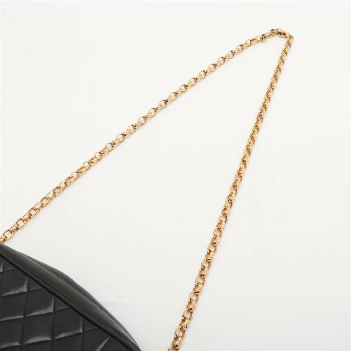 Chanel Black Mini Lambskin Tassel Bag with Gold Hardware