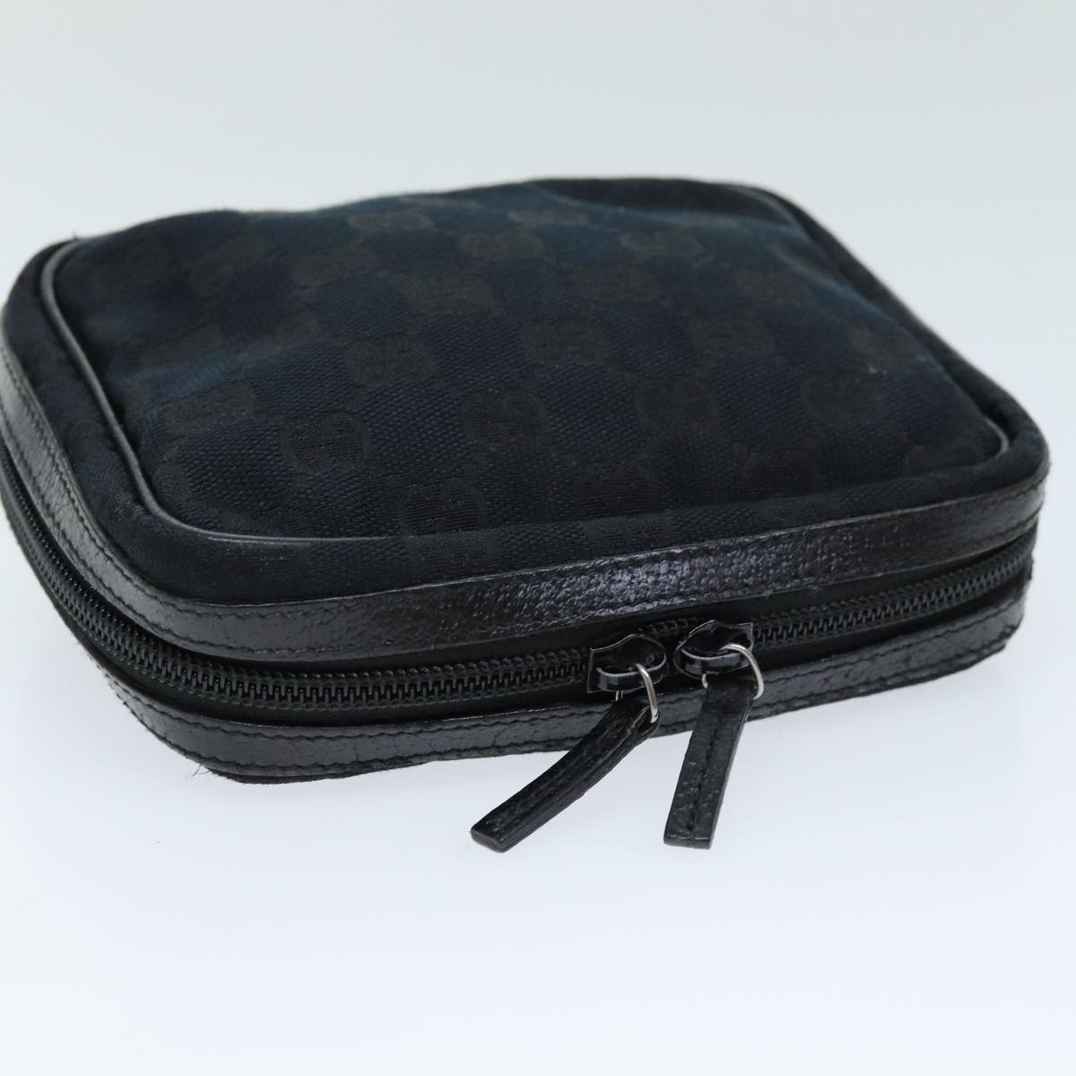 Gucci Monogram Canvas Clutch