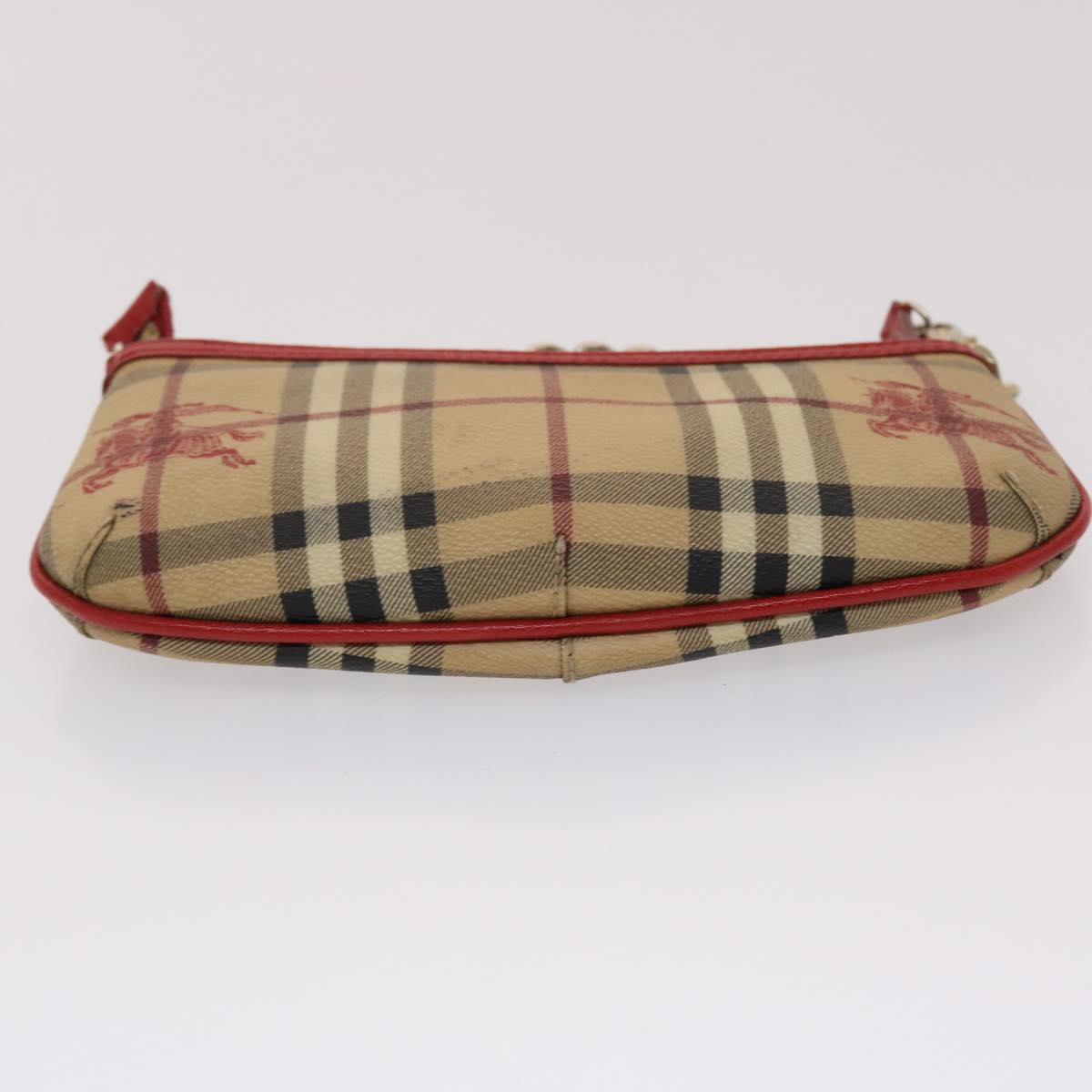 BURBERRY Haymarket Clutch Bag