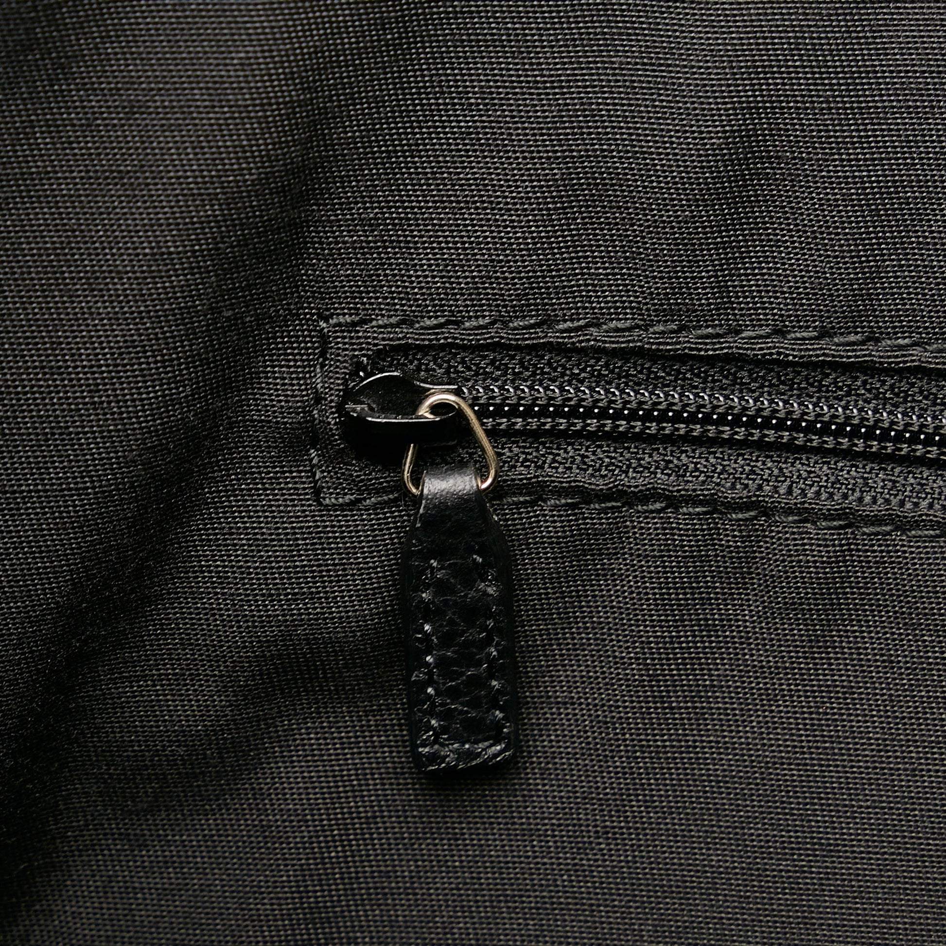 Gucci Leather Canvas Tote