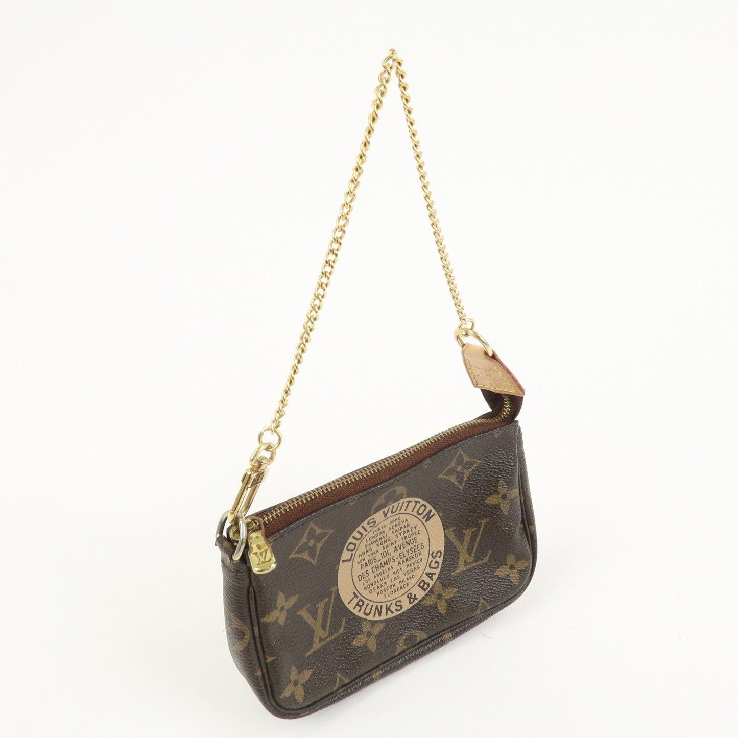 Louis Vuitton Monogram T B Mini Pochette Accessoires Pouch M60153