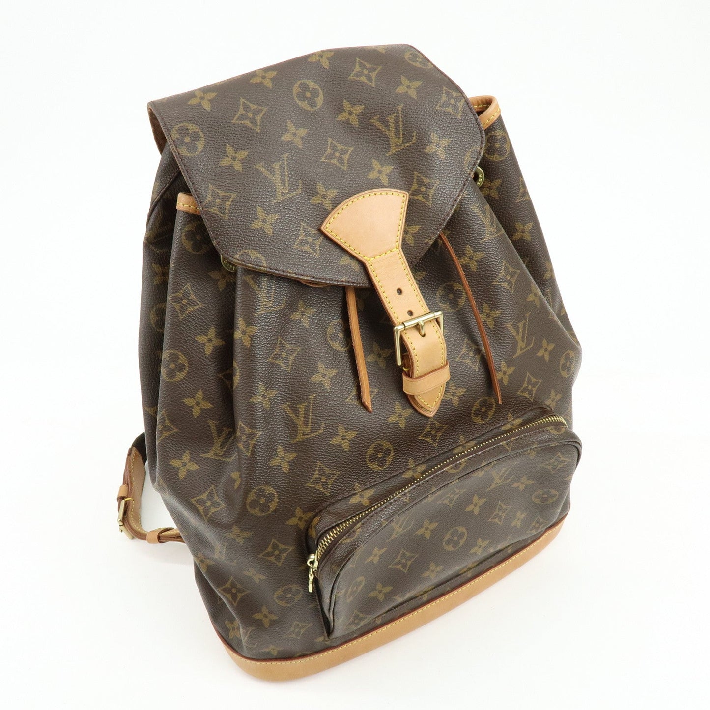 Louis Vuitton Monogram Montsouris GM Backpack Brown M51135