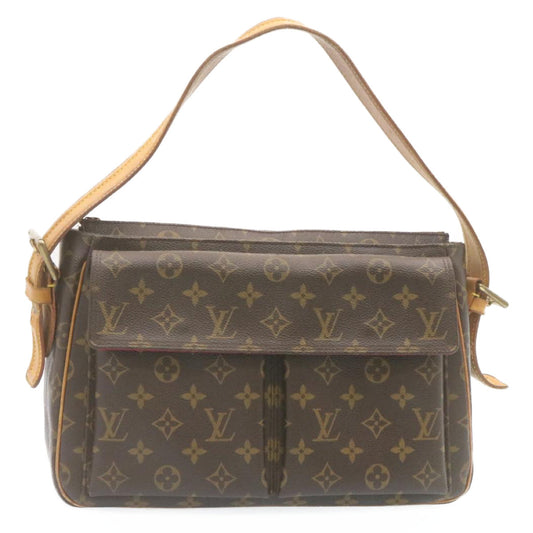 Louis Vuitton Gray Canvas Viva Cite shoulder bag
