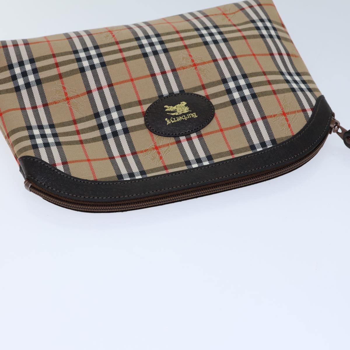 BURBERRY Nova Check Clutch Bag