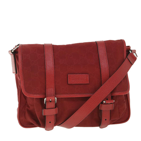 Gucci Canvas Shoulder Bag