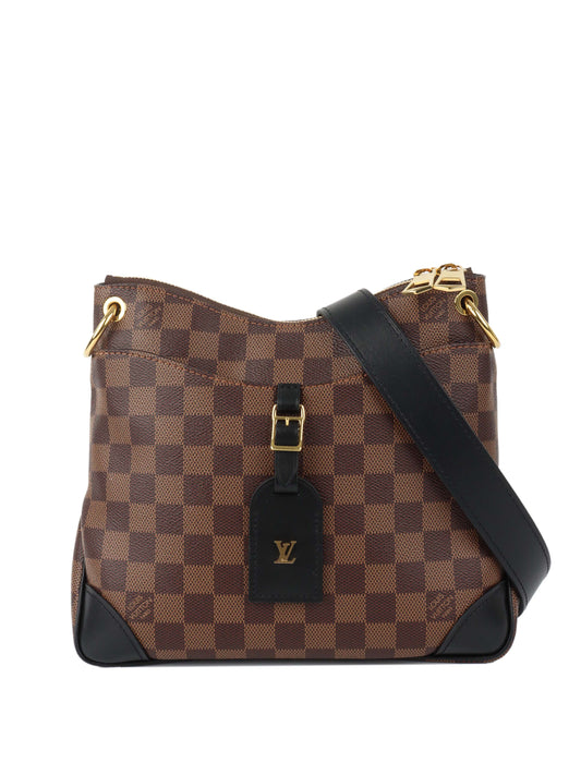 Louis Vuitton Black Damier Ebene Odeon PM Bag