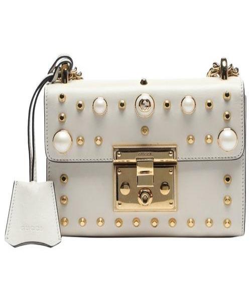 Gucci Monogram Chain Leather Crossbody
