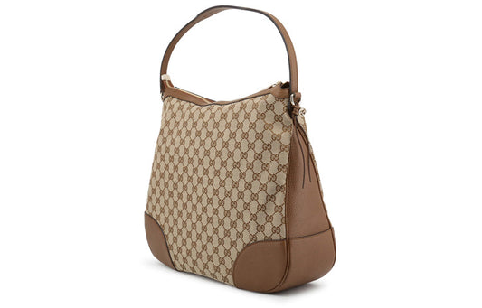 Gucci Monogram Canvas Shoulder Bag