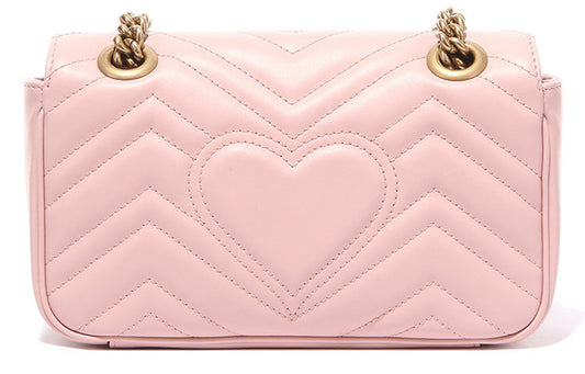 Gucci Chain Leather Shoulder Bag