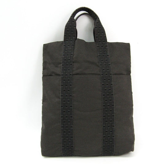 Luxury Hermes Gray Herline Sac Cabas Tote ( )