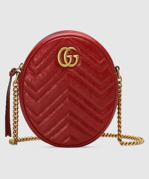 Gucci Monogram Twist Quilted Chain Crossbody