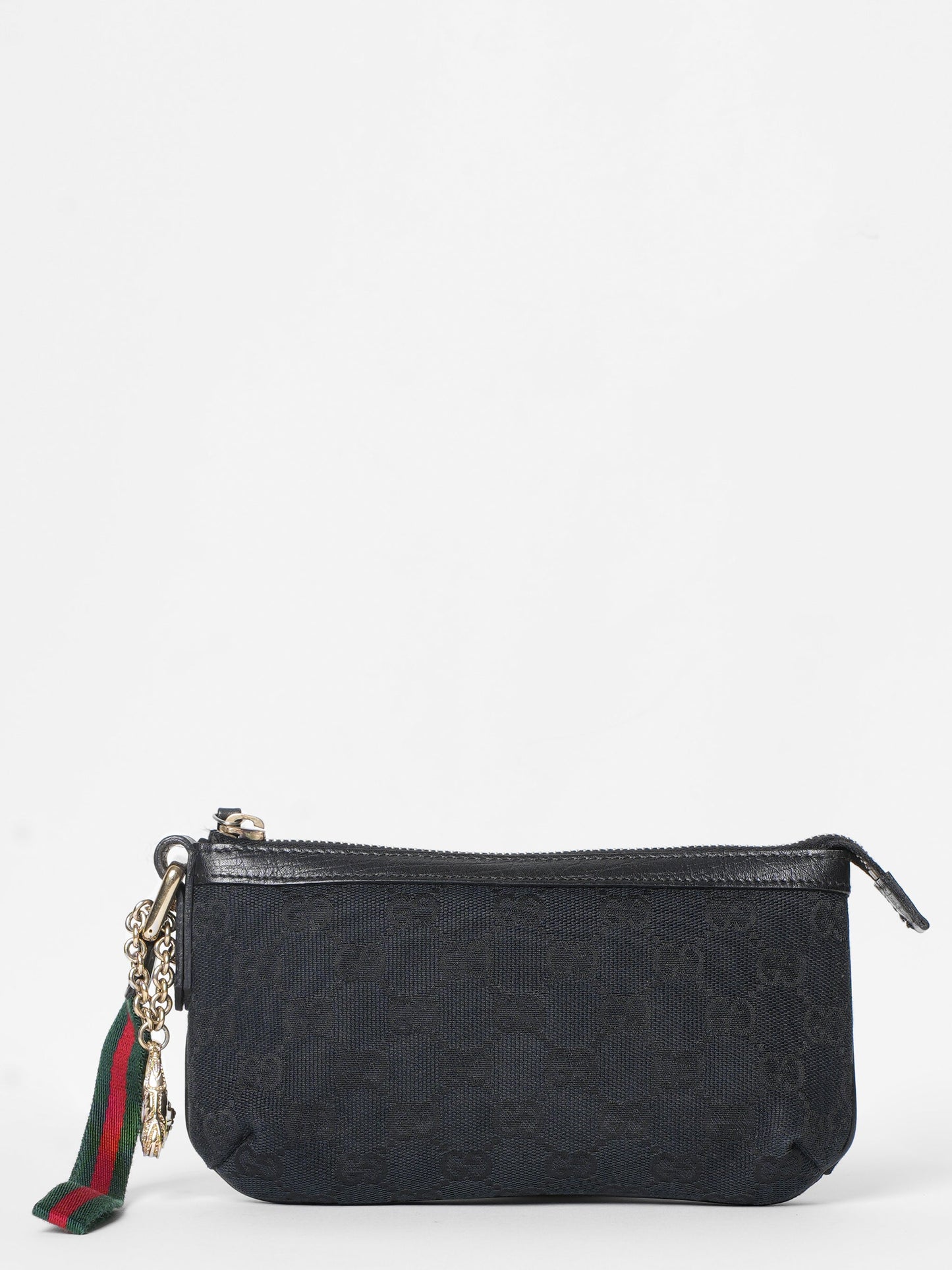 Gucci Lou Chain Canvas Crossbody
