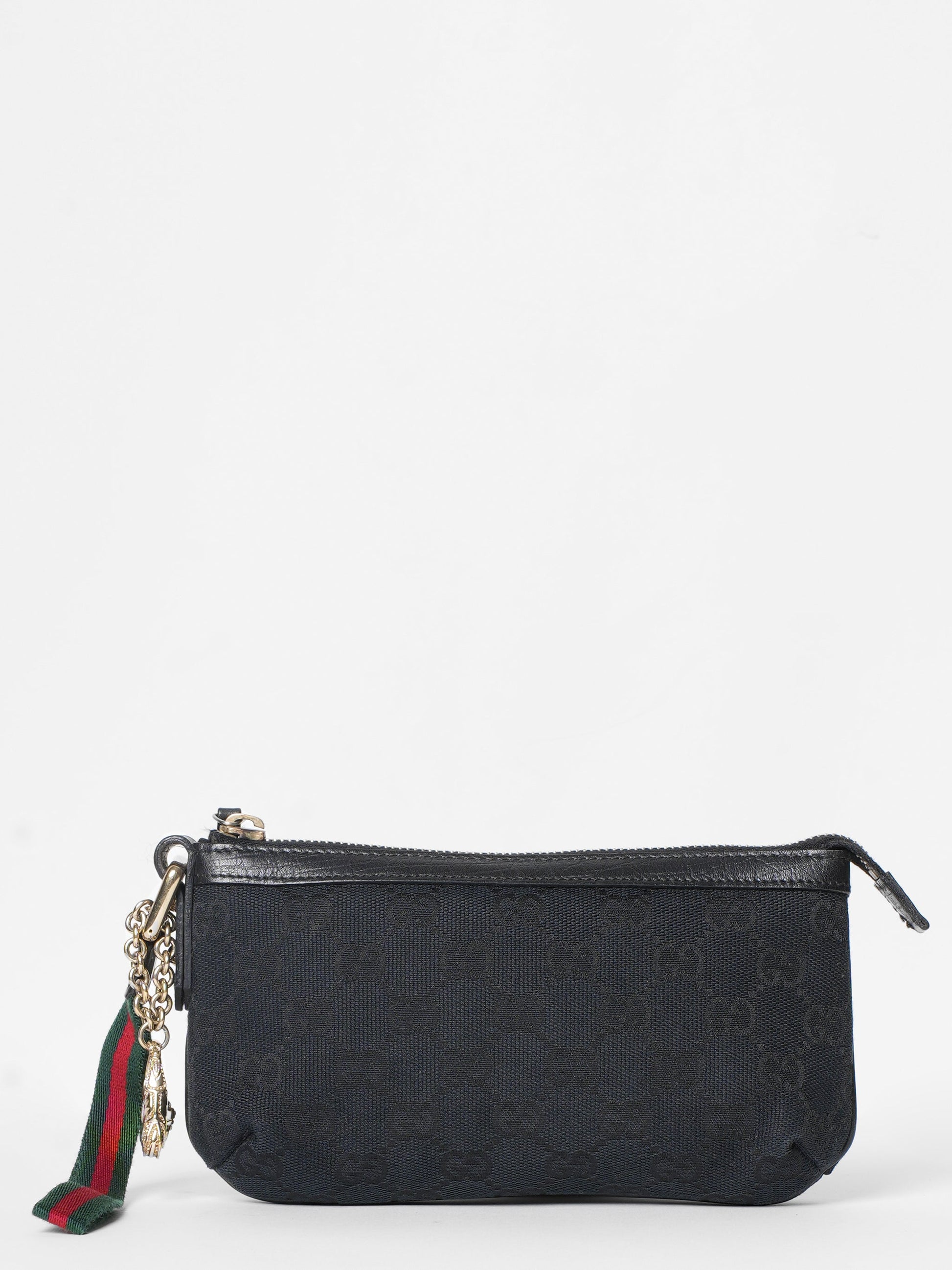 Gucci Lou Chain Canvas Crossbody
