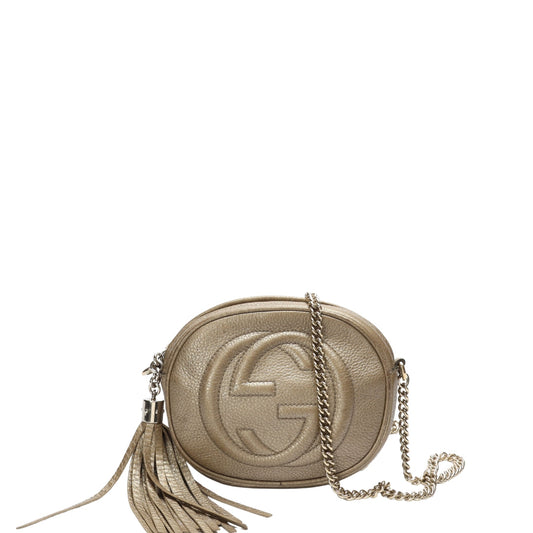 Gucci Chain Leather Crossbody