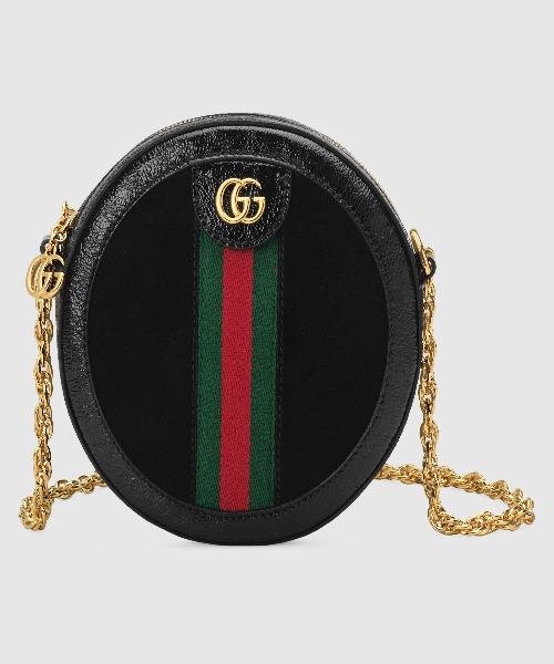 Gucci Monogram Chain Leather Crossbody