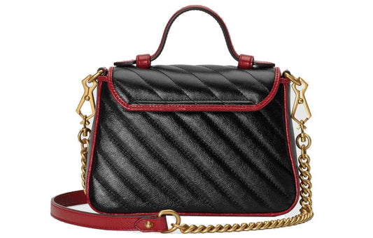 Gucci Chain Leather Shoulder Bag