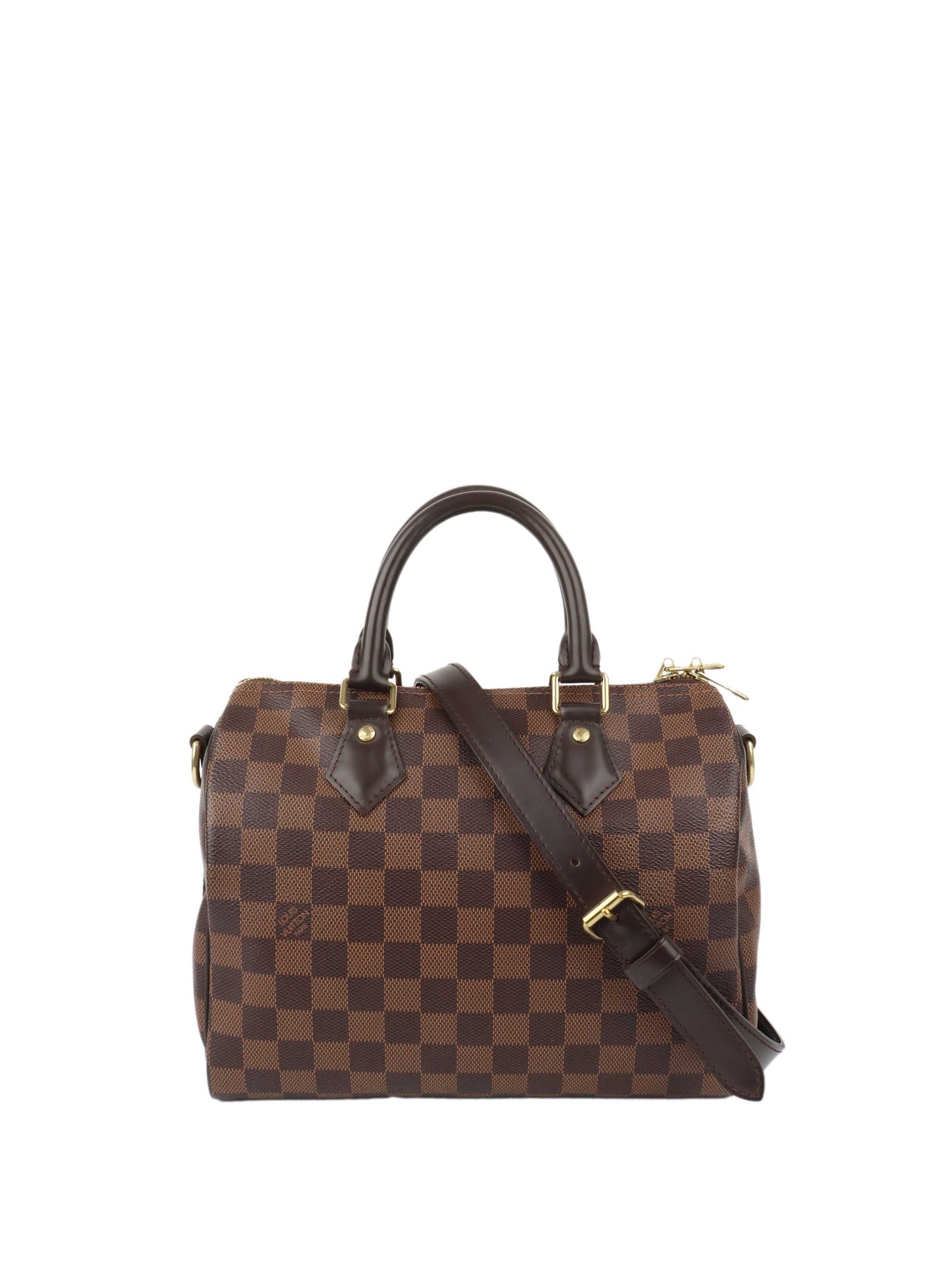 Louis Vuitton Damier Ebene Speedy 25 Bandouliere