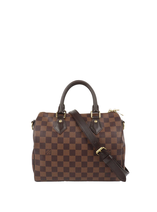 Louis Vuitton Damier Ebene Speedy 25 Bandouliere