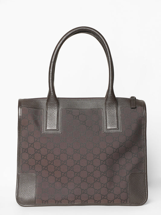 Gucci Lou Monogram Leather Tote