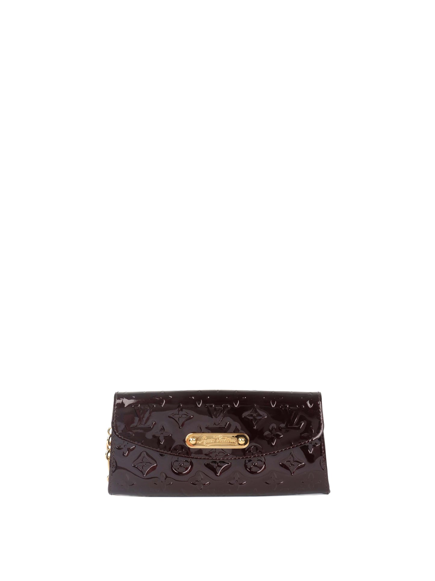 Louis Vuitton Amarante Monogram Vernis Sunset Boulevard Shoulder Bag