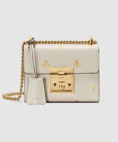 Gucci Monogram Chain Leather Crossbody