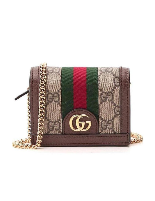 Gucci Canvas Chain Crossbody Style 2