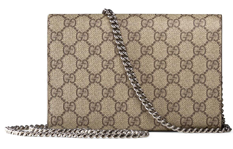 Gucci Chain Canvas Shoulder Bag