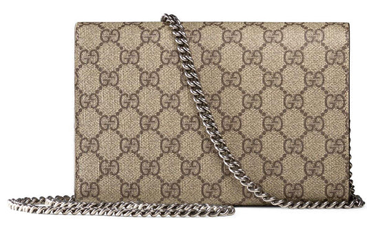 Gucci Chain Canvas Shoulder Bag