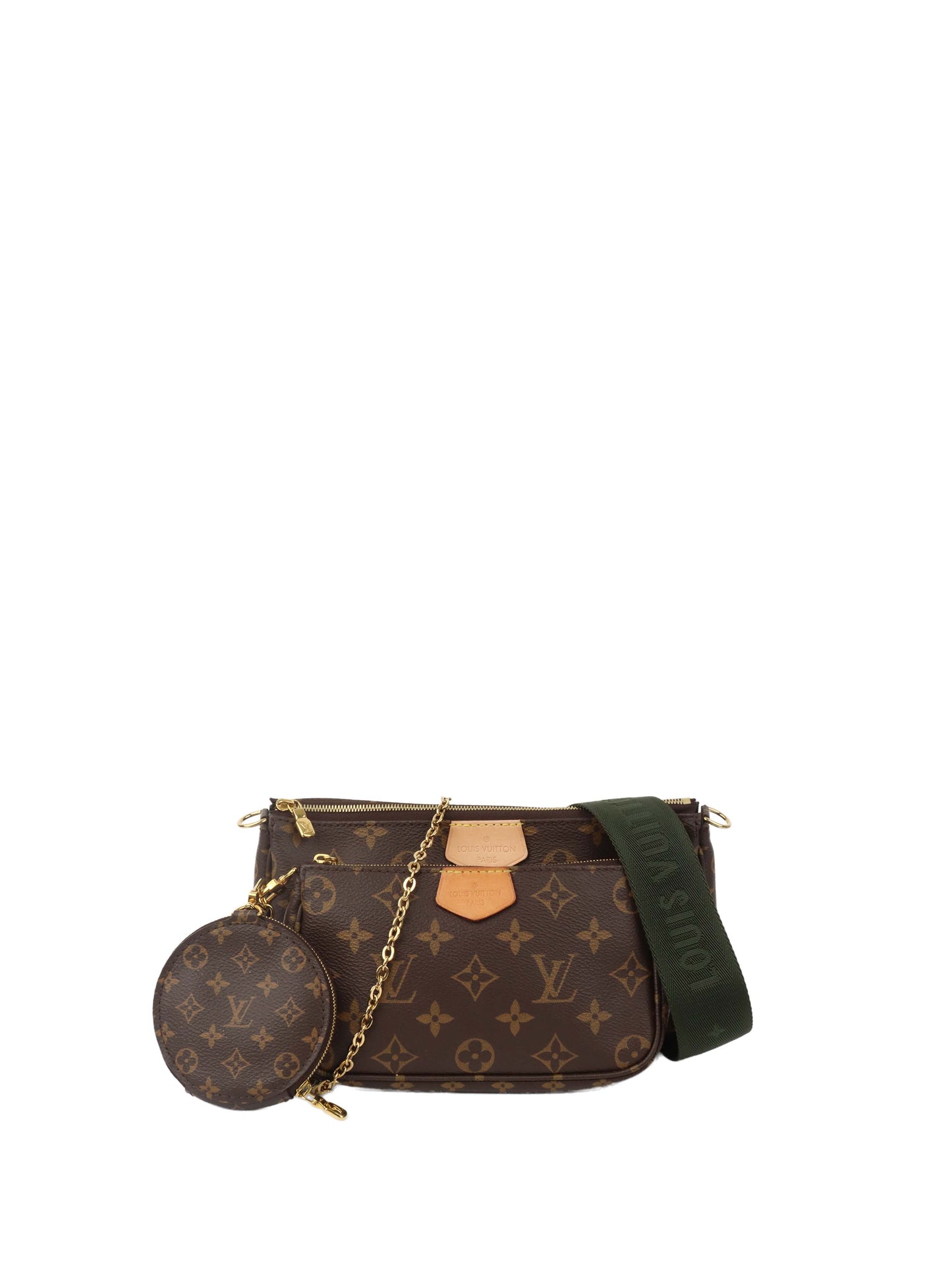 Louis Vuitton Monogram Khaki Multi Pochette Accessorises