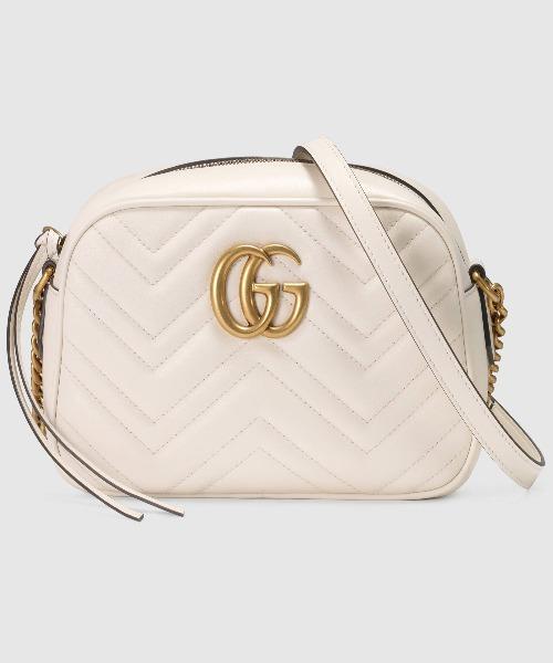 Gucci Monogram Chain Leather Crossbody