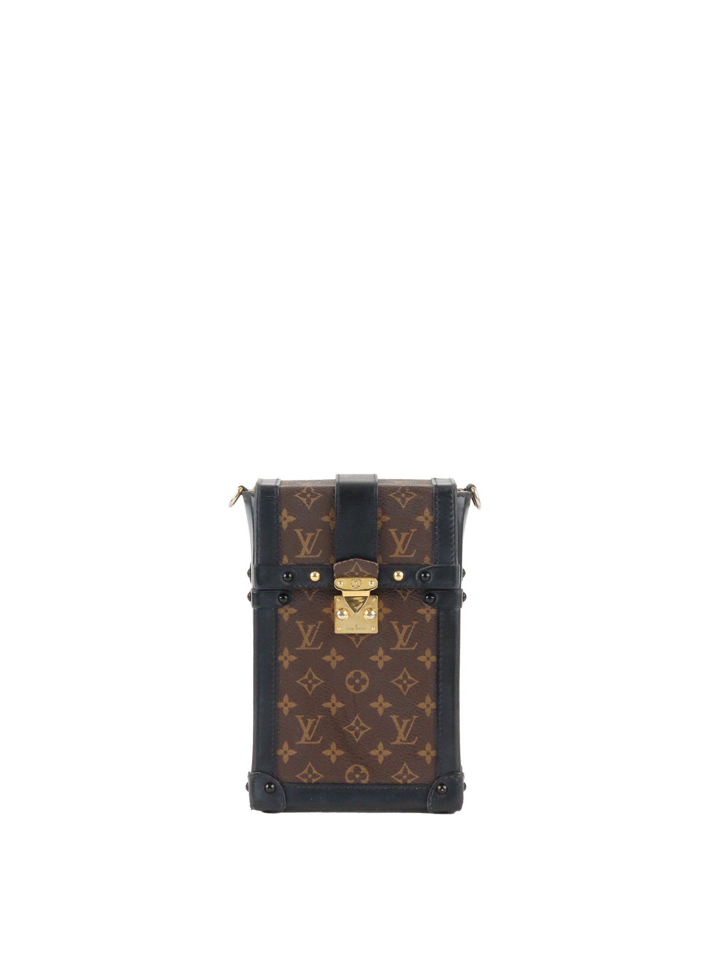Louis Vuitton monogram Vertical Trunk Pochette