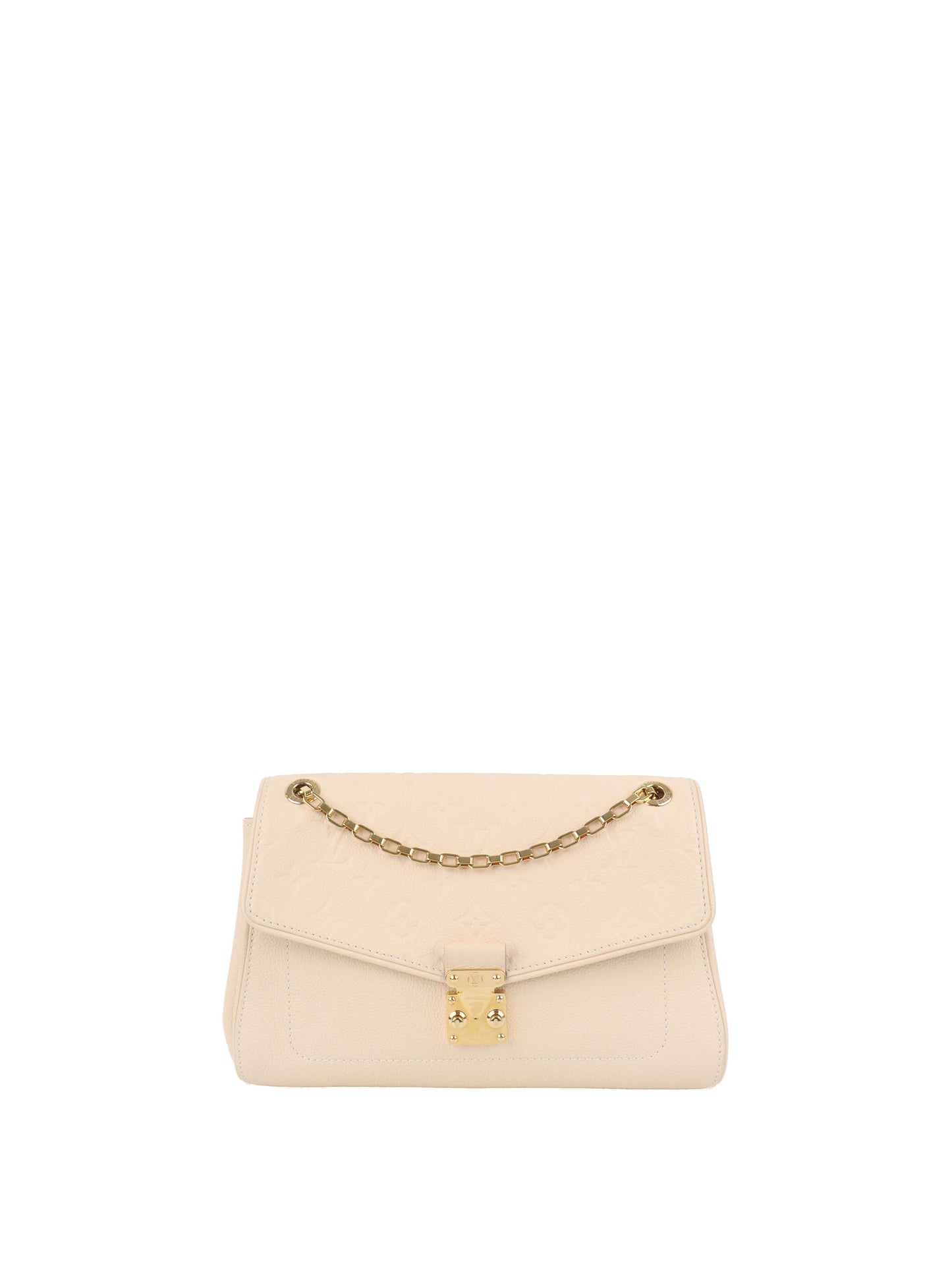 Louis Vuitton Cream Monogram Empreinte Saint Germain PM Bag