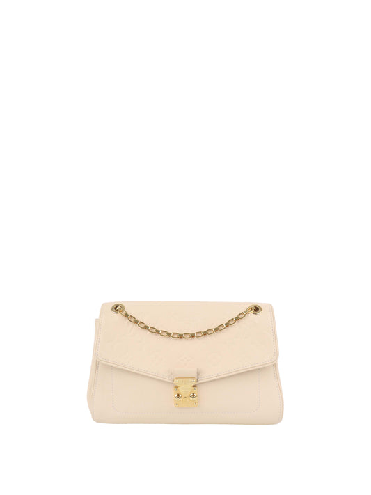 Louis Vuitton Cream Monogram Empreinte Saint Germain PM Bag
