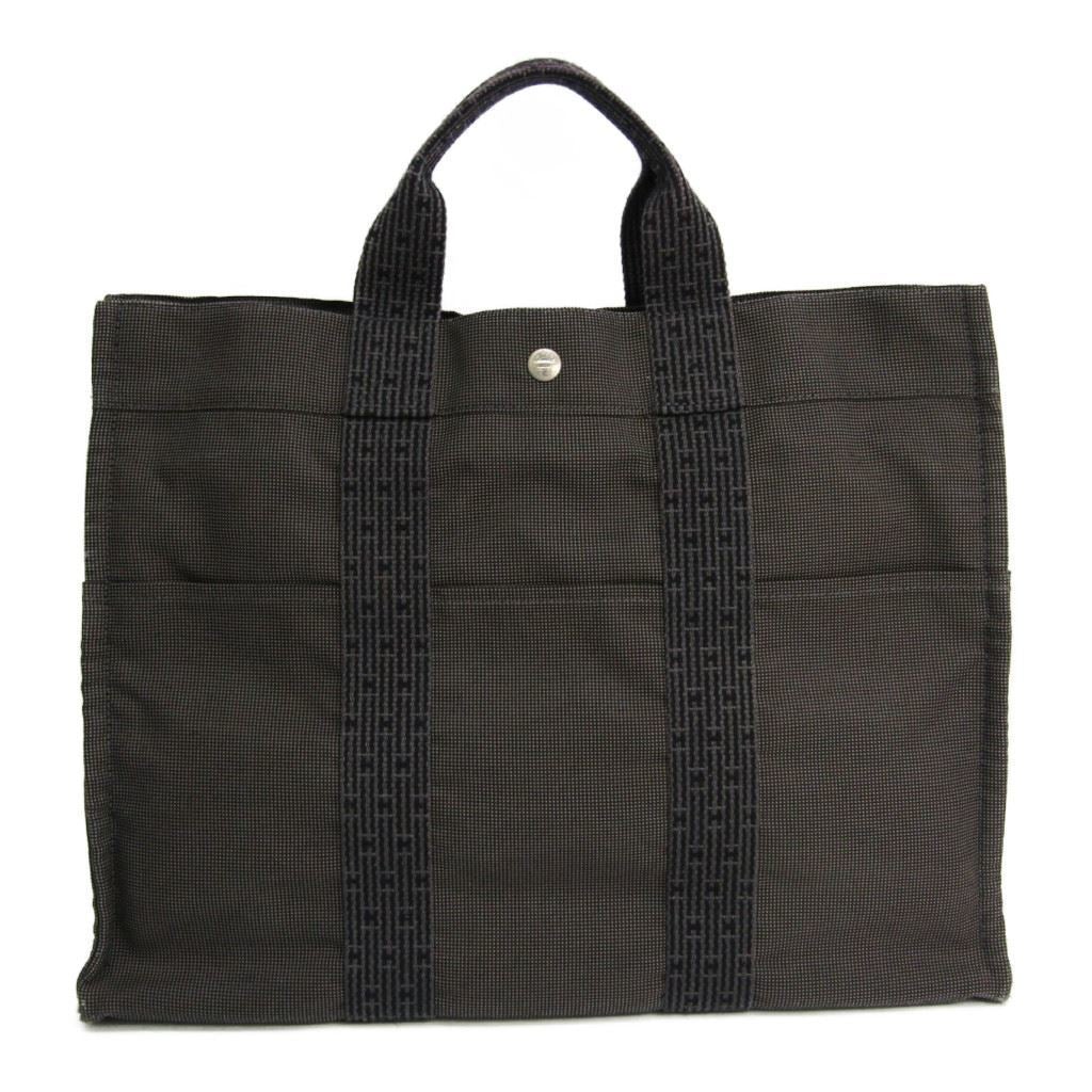 Luxury Hermes Gray Herline MM Tote ( )
