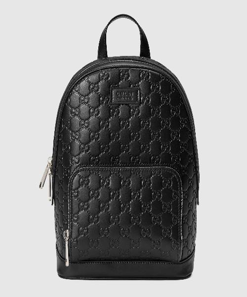 Gucci Monogram Nylon Leather Crossbody