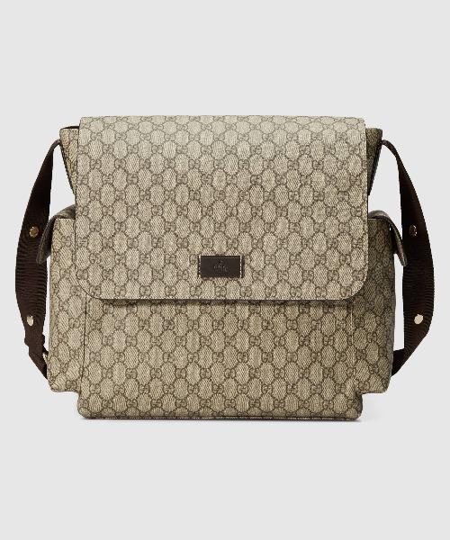 Gucci Monogram Leather Canvas Crossbody