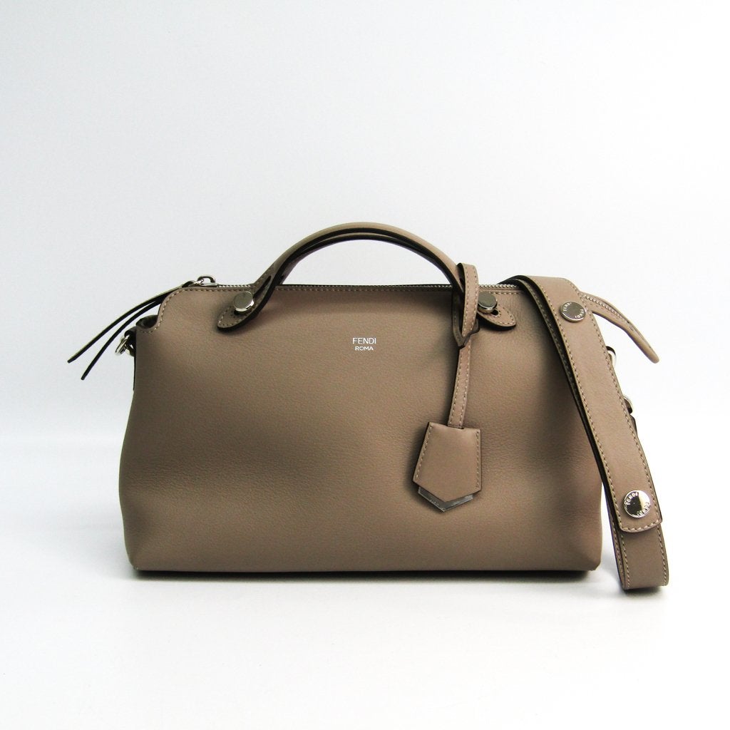 Fendi Beige Leather By The Way Medium