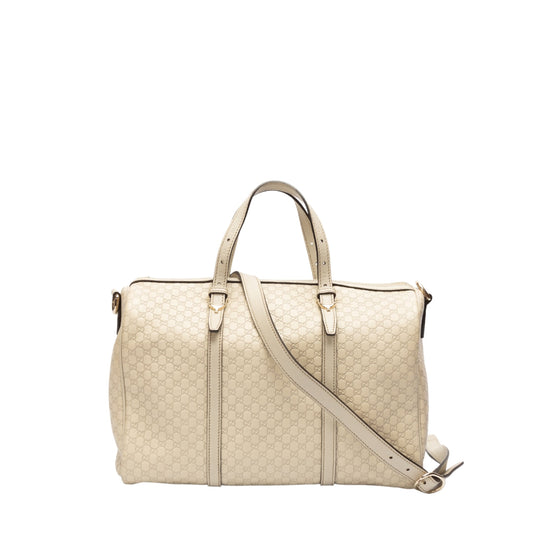 Gucci Monogram Leather Handbag
