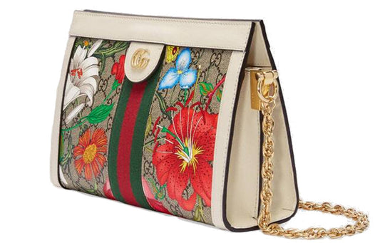 Gucci Chain Canvas Crossbody