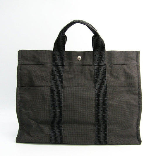 Luxury Hermes Gray Herline MM Tote ( )