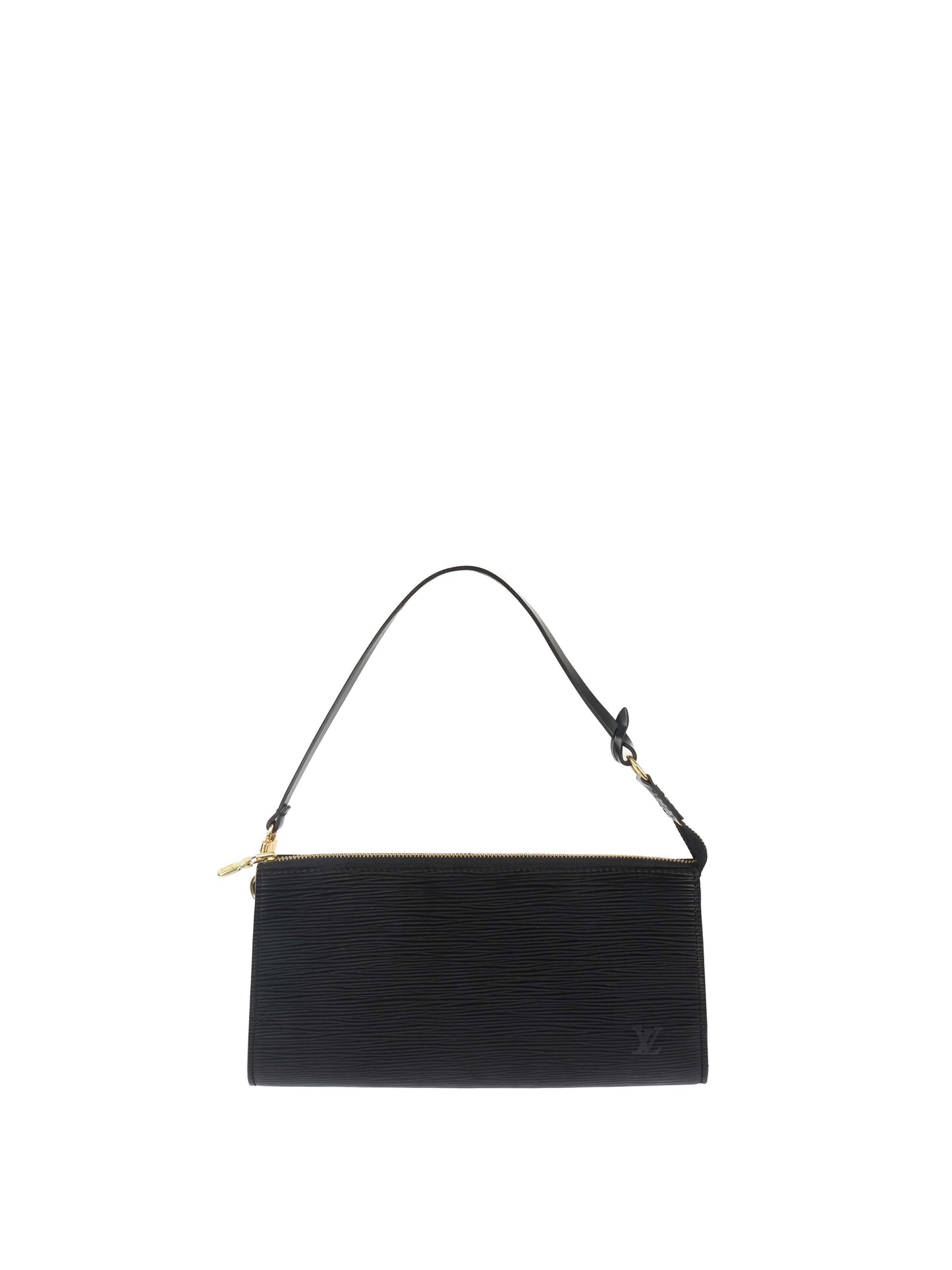 Louis Vuitton Black Epi Leather Pochette Accessoires