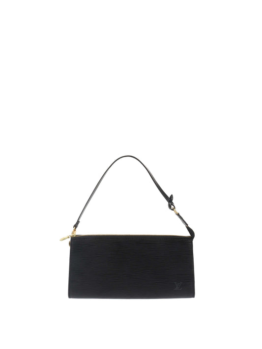 Louis Vuitton Black Epi Leather Pochette Accessoires