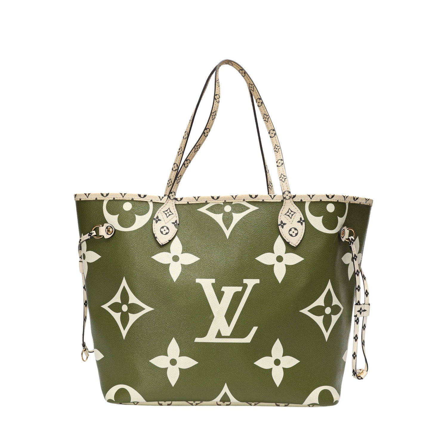 Louis Vuitton Olive Monogram Canvas Neverfull Bag