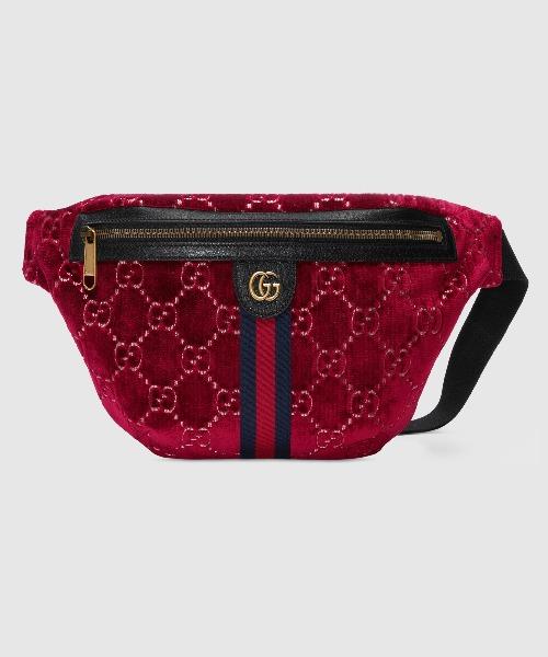 GG VeLouis Vuittonet Belt Bag Red