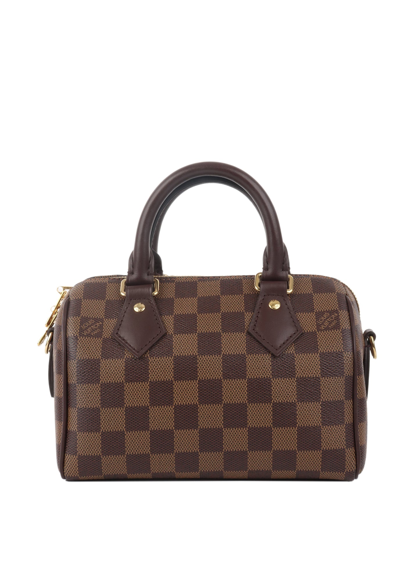 Louis Vuitton Damier Ebene Speedy 20 Bandouliere