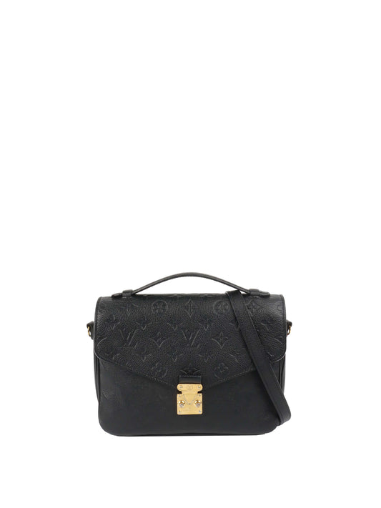 Louis Vuitton Black Pochette M tis Bag