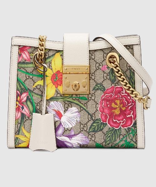 Gucci Monogram Chain Leather Crossbody