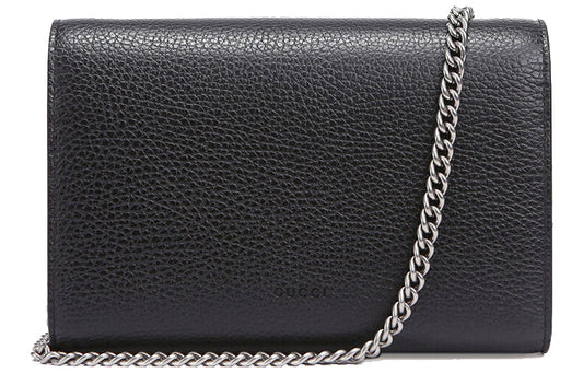 Gucci Chain Leather Shoulder Bag