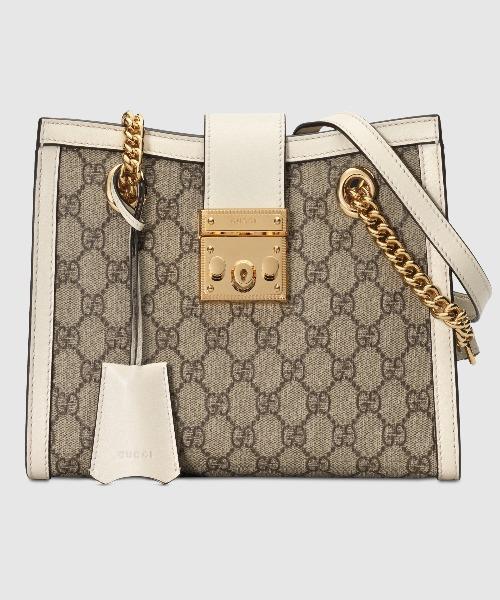 Gucci Monogram Chain Leather Crossbody