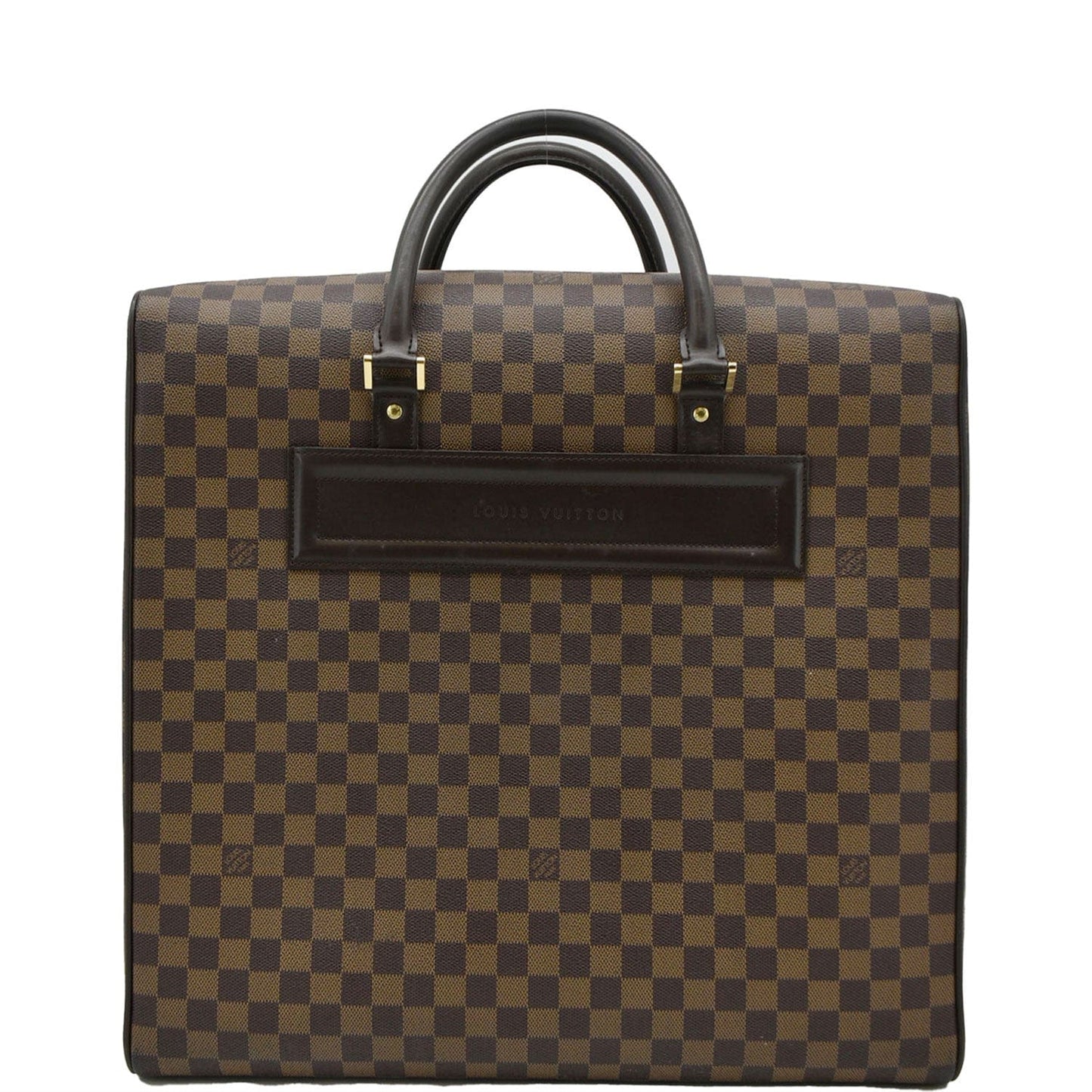 LOUIS VUITTON Nolita PM Damier Ebene Travel Bag Brown